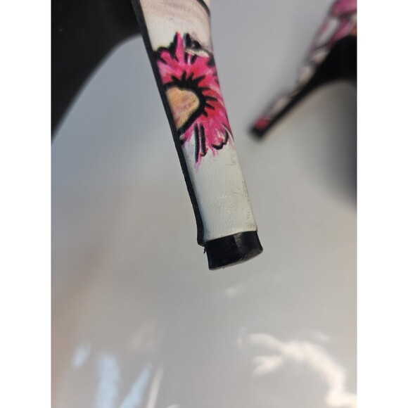 Iron Fist Funky Unique Skulls & Spiders US Sz 6 Platform 4" High Heels Statement - Picture 12 of 13